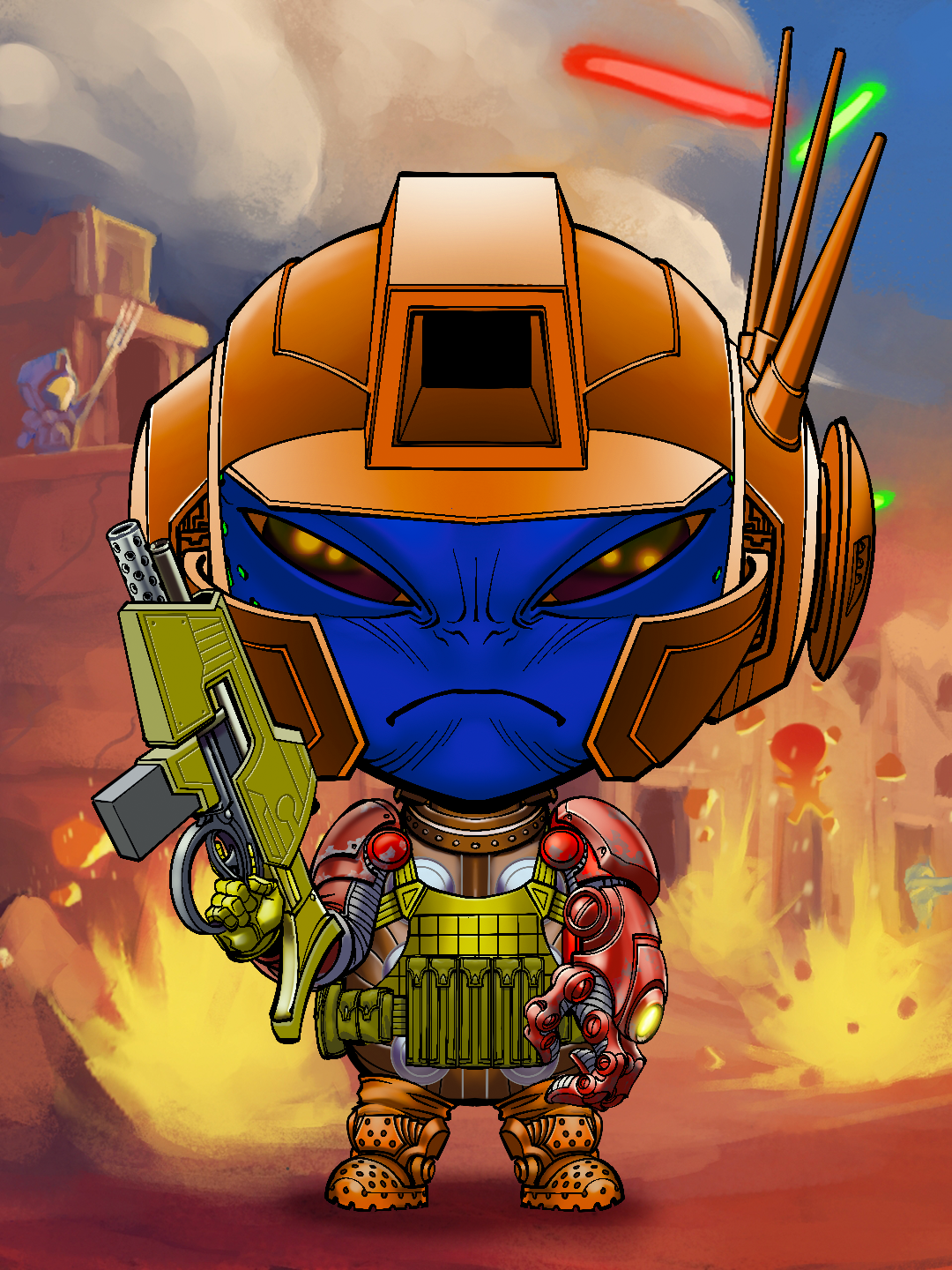 War Earth Soldier #1553