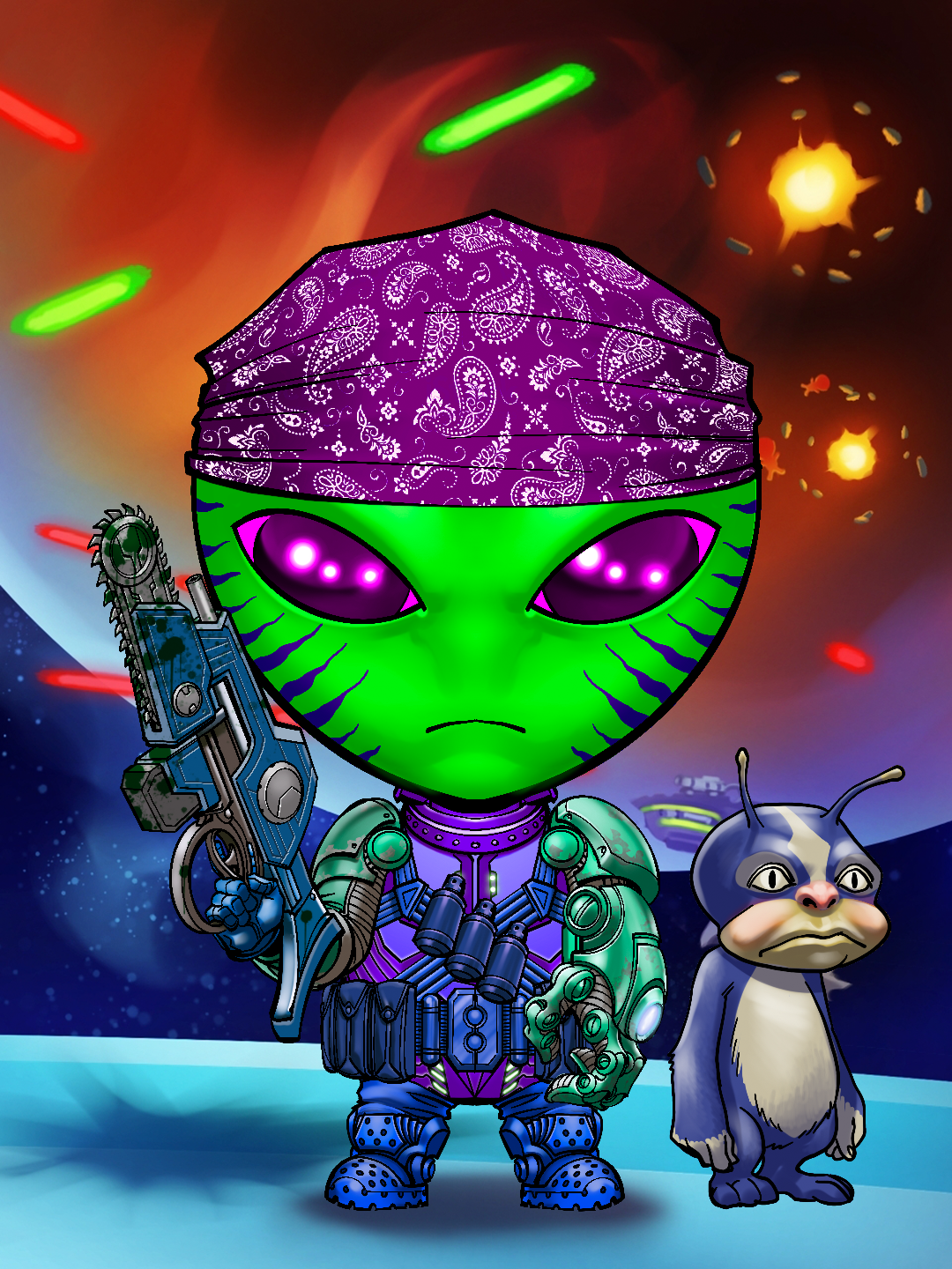War Uranus Soldier #8973