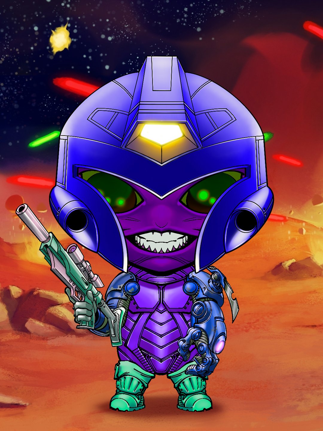 War Jupiter Soldier #2885