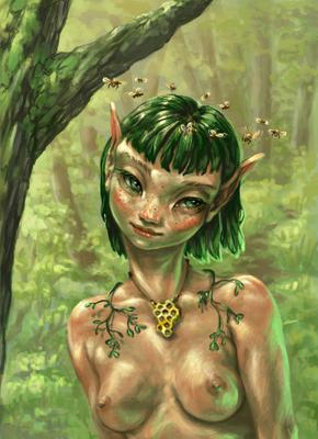 Forest Urchin Nude