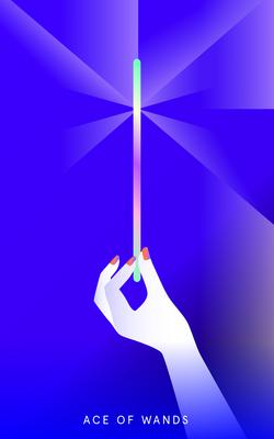 Mystic Mondays Tarot Ace of Wands