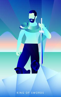 Mystic Mondays Tarot King of Swords