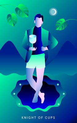 Mystic Mondays Tarot Knight of Cups
