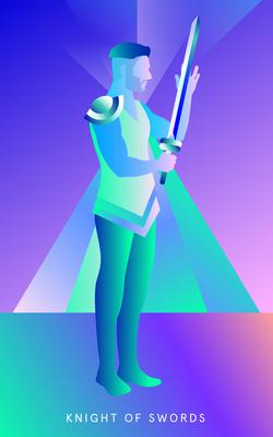 Mystic Mondays Tarot Knight of Swords