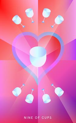 Mystic Mondays Tarot Nine of Cups