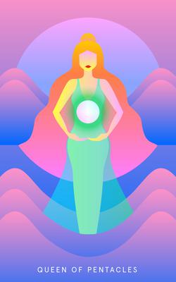Mystic Mondays Tarot Queen of Pentacles