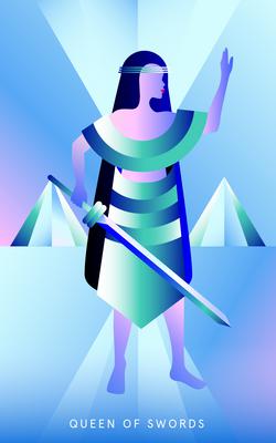 Mystic Mondays Tarot Queen of Swords