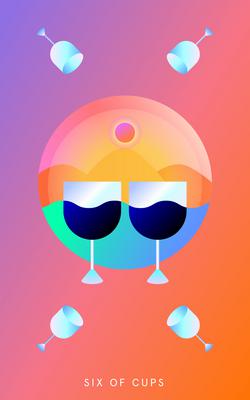 Mystic Mondays Tarot Six of Cups