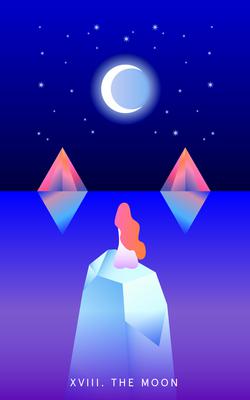 Mystic Mondays Tarot The Moon